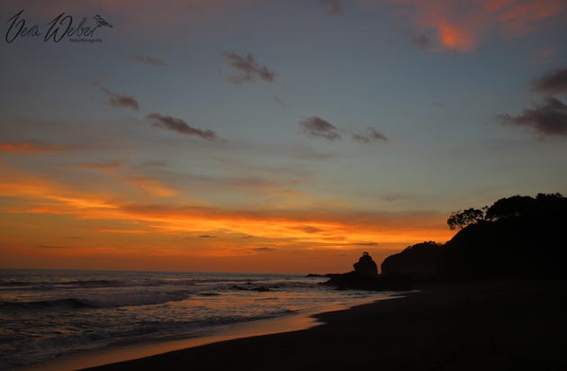 Sonnenuntergang Costa Rica, Naturfotografie Vera Weber